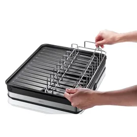 GEFU Abtropfgestell SMARTLINE 30,5 x 18 x 36 cm Farbe Silber