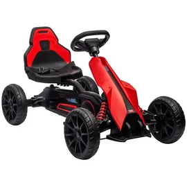 Homcom Go-Kart rot (100x58x59)