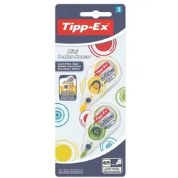 Tipp-Ex 2er-Pack Korrekturroller »Mini Pocket Mouse Fashion« weiß, 19x7.8x2 cm