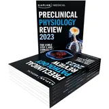 Kaplan Test Prep Preclinical Medicine Complete 7-Book Subject Review 2023: Lecture Notes for USMLE Step 1 and COMLEX-USA Level 1 (USMLE Prep)