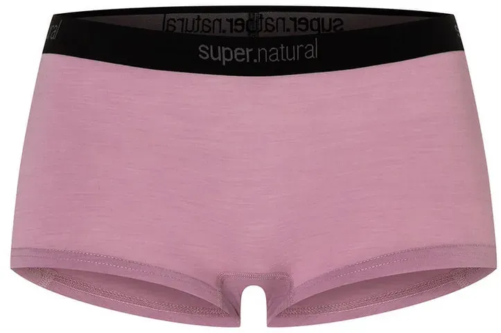 super natural Funktionsunterwäsche Hot Pants Tundra 175 Boyfriend Hipster (Merinowolle) mauve pink Damen