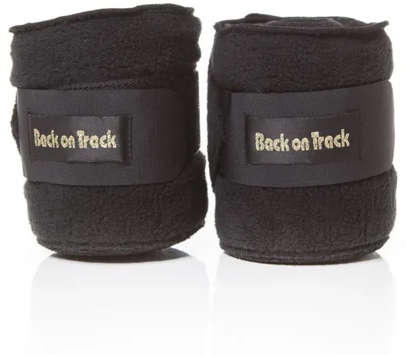 Back on Track Fleecebandagen - schwarz