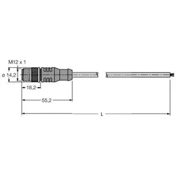 TURCK PROFIBUS-Leitung RSSW 456-25M-OBS