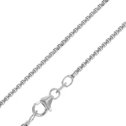 trendor 35897 Venezia-Kette für Herren 925 Silber 1,5 mm breit, 60 cm