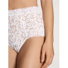 CALIDA Natural Comfort Lace High-Waist-Slip 36/38 Weiß