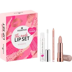 essence The Nude Lip Set Geschenkset für Lippen Romantic
