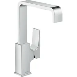 hansgrohe Waschtisch-Einhebelmischer 230 Metropol m HG, Pus-Op-Abl, Ausl. 165mm, chr
