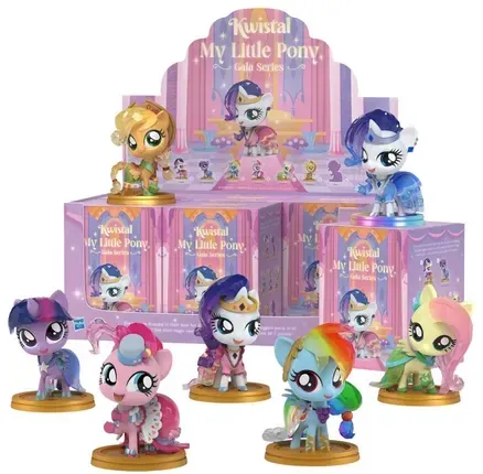 Kwistal Fwenz My Little Pony Serie 3 - Gala Mighty Jaxx Sammelfigur - sortiert - eine Packung enthält eine zufällige Figur