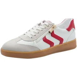 Marco Tozzi Feel Me Damen Sneaker Weiß/Rot 41
