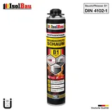 Brandschutzschaum B1 Bauschaum 1 x 750 ml Pistolenschaum Montageschaum Isolbau