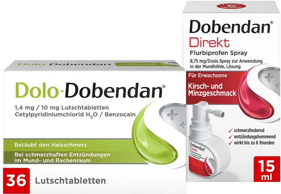 Dobendan Spray + DoloDobendan 1 Set