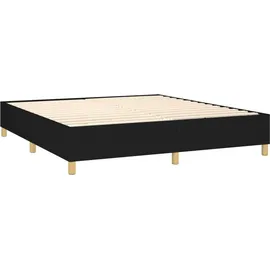 vidaXL Boxspringbett 180 x 200 cm Schwarz