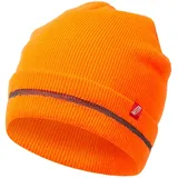 Nitras Strickmütze neonorange