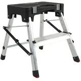 Trittleiter zweistufig mit Werkzeugbox