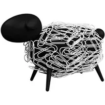 Allocacoc Sheepi Büroklammerspender schwarz