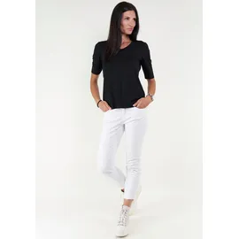 Seidel Moden V-Shirt Schwarz 42