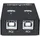 Manhattan 2 Port USB 2.0-Umschalter Schwarz
