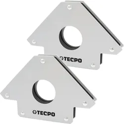 2x TECPO Magnet Schweißwinkel 34 kg 75 lbs