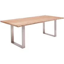 Niehoff Solid Profilkufe Edelstahl - 220 x 95 cm