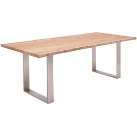 Niehoff Solid Profilkufe Edelstahl - 220 x 95 cm