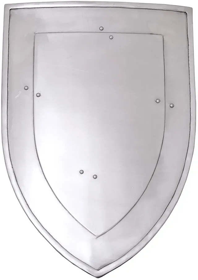 Wappenschild aus Stahl mit Innenpolster