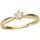 FIRETTI Solitärring "Schmuck Geschenk Gold 750 Damenring Verlobungsring Goldring Solitär" Gr. 16, gold (gelbgoldfarben), Fingerringe, Damen, 16, 0,25 LR = lupenrein, Diamanten Gelbgold 750, Diamanten, Gelbgold 750, mit Brillant