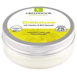 Greendoor Zinkbalsam bei Pickeln und Hautrötung