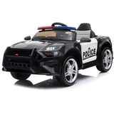 TPFLiving Elektro-Kinderauto US-Polizei Auto Design -07 - Kinderauto - Elektroauto - Sicherheitsgurt