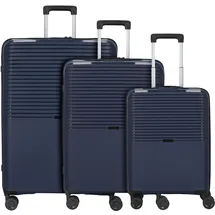 d & n Travel Line 4000 Koffer-Set 3-tlg. blau