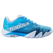 Babolat Jet Premura Jl Padelschuhe Padelschuh hellblau-weiß EU 44