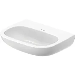 Duravit Waschtisch D-Code 2311600070 ohne Überlauf, ohne Hahnloch, weiss