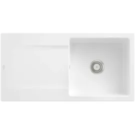 Villeroy & Boch Siluet 60 weiß alpine + Handbetätigung