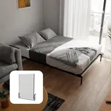 WallBedKing Schrankbett, Schwarz, Metall, Buche, Hartholz, Rechteckig,Rechteckig, 135x190 cm, Schlafzimmer, Betten, Klappbetten