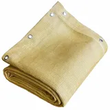 Pergola-netz Sandbeige 4x4 M - 5 Jahre Garantie Tecplast - Fp320pr - Wasserdurchlässiges Schattennetz Für Pergola Oder Pavillon