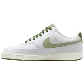 Nike Court Vision Low Herren White/Treeline/Sail/Oil Green 42,5