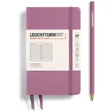 Leuchtturm1917 Notizbuch Pocket A6, Hardcover 187 Seiten, Dusty Rose Liniert
