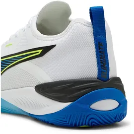 Puma Eliminate Nitro 4 Game On Handballschuhe Erwachsene weiß|blau|rot 42