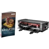 Unold 48730+487999 Raclette Finesse Basic inklusive Raclette Buch