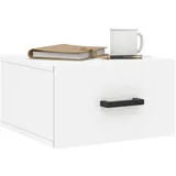 vidaXL Nachtschrank NA 35 x 35 x 20 cm Weiß