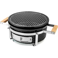 Meateor Shichirin-Grill, traditioneller japanischer Keramik-Grill mit Holzgriffen für einfaches