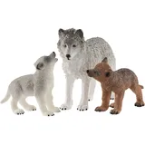 Schleich Wild Life Wolfsmutter mit Welpen 42472