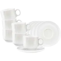SELTMANN WEIDEN Cappuccinotasse 0,3 l Weiß 6 St.