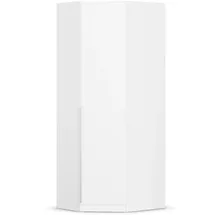 Rauch Eckkleiderschrank RAUCH "Memphis", weiß, B:87cm H:210cm T:74cm, Holzwerkstoff, Schränke, Eckkleiderschrank