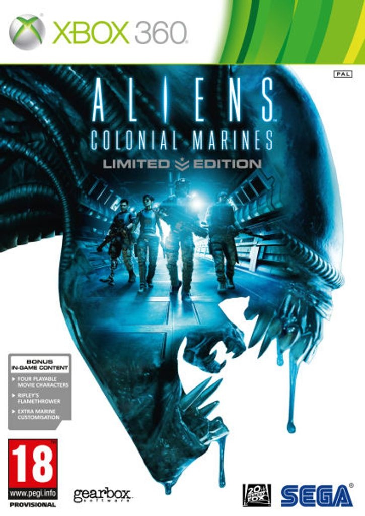 SEGA Aliens: Colonial Marines, Limited Edition