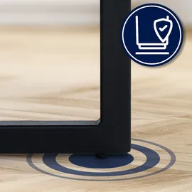 CLP Barhocker Hopewell Samt schwarz