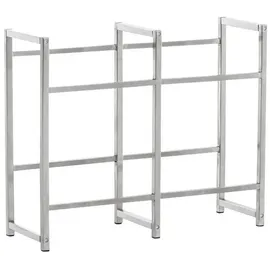 CLP Standregal 47 x 75 x 31 cm Edelstahl