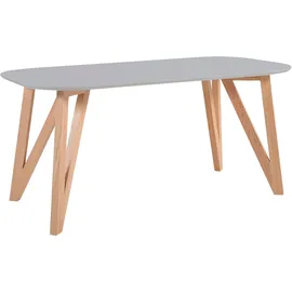 SalesFever Esstisch MDF/Eichenholz 183x90cm