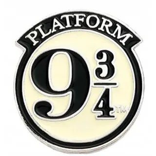 Abzeichen Harry Potter - Platform 9 3/4