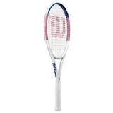 Wilson Tennisschläger Allure 105in/295g/Freizeit 2025 weiss/rosa/blau - besaitet -