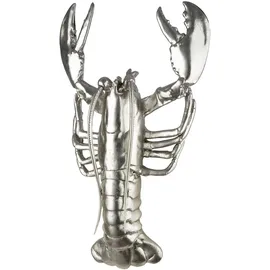 Gilde Figur, Wandobjekt Lobster silberfarben - (H) 41,5 cm | Gr.: onesize